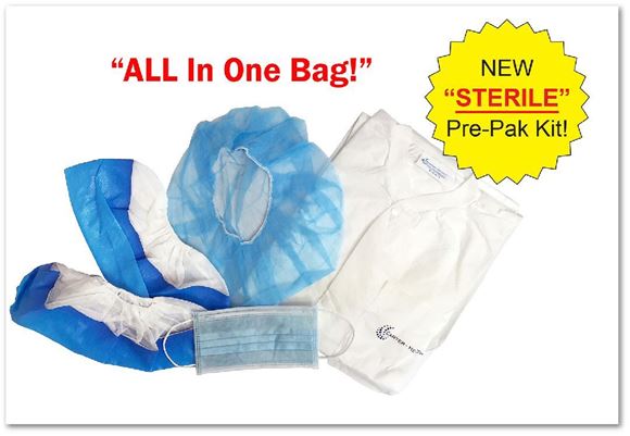 Picture of Sterile, Disposable PrePak Kit