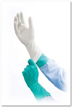 Show details for BioClean Emerald Nitrile Gloves - BENS Picture of BioClean Emerald Nitrile Gloves - BENS