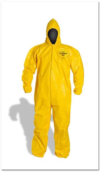 Picture of Tychem Coverall - QC127TYL