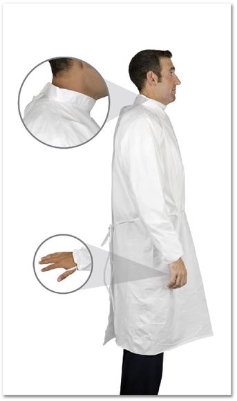 Picture of Sterile Clean Room Gown - TCBA54ST